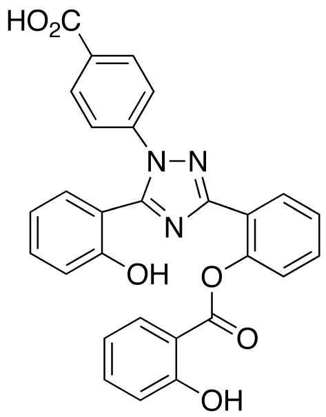 Deferasirox Salicyloyl Ester - Chemical structure and product image