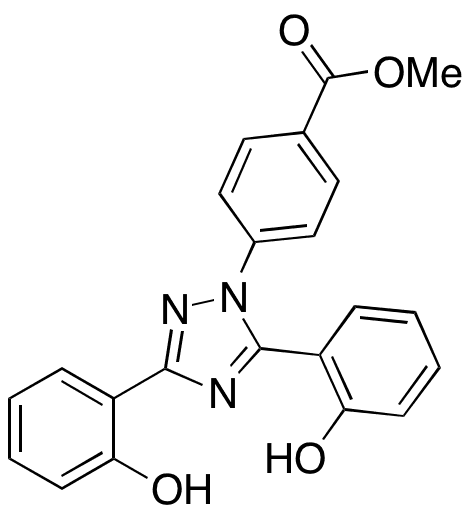 Deferasirox Methyl Ester - Chemical structure and product image
