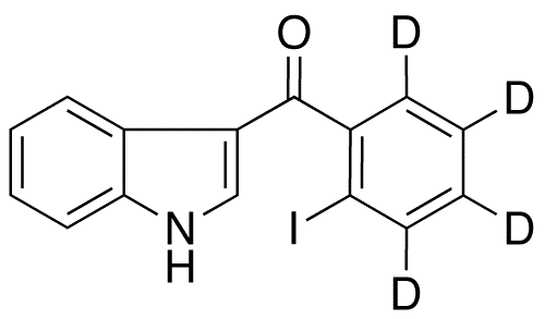 1-Defluoropentyl AM-694-d4 - Chemical structure and product image