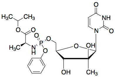 2-Defluro-2-hydroxy 2-epi-Sofosbuvir - Chemical structure and product image