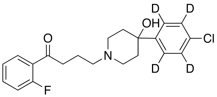 4-Defluoro-2-fluoro Haloperidol-d4 - Chemical structure and product image