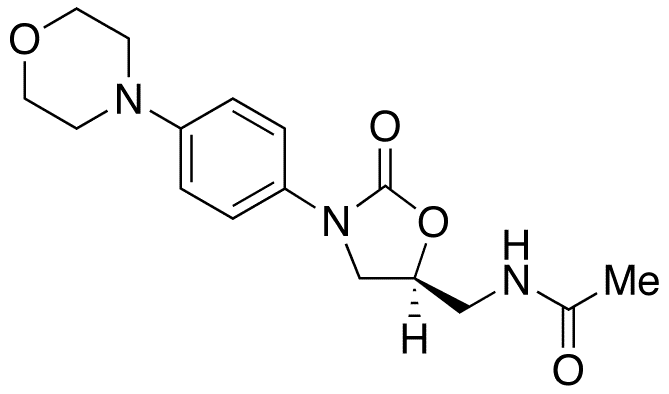 Defluoro Linezolid - Chemical structure and product image