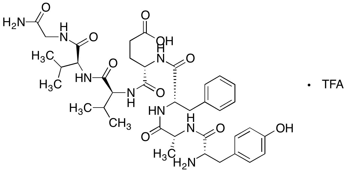 [D-Ala2]-Deltorphin II Trifluoroacetic Acid Salt - Chemical structure and product image