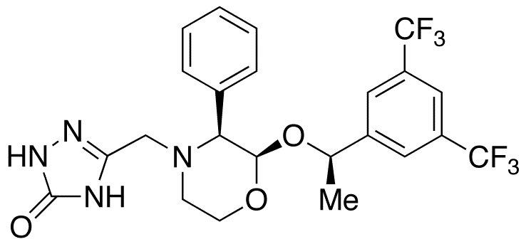 Defluoro Aprepitant - Chemical structure and product image