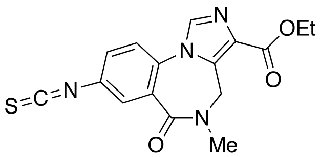 Defluoro Flumazenil Isothiocyanate - Chemical structure and product image
