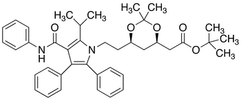 Defluoro Atorvastatin Acetonide tert-Butyl Ester - Chemical structure and product image