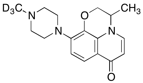 Defluoro-decarboxyl Ofloxacin-d3 - Chemical structure and product image