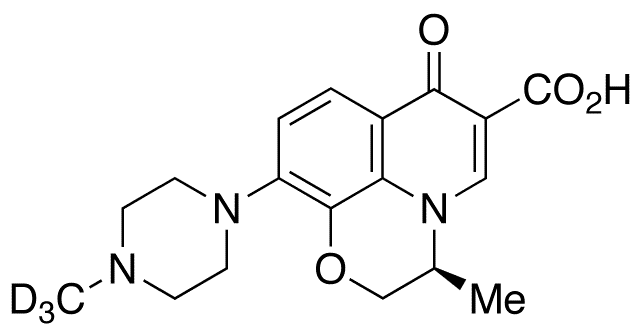Defluoro Levofloxacin-d3 - Chemical structure and product image