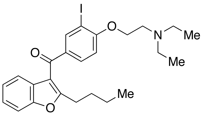 Deiodo Amiodarone - Chemical structure and product image