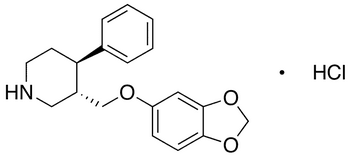 Defluoro Paroxetine Hydrochloride - Chemical structure and product image