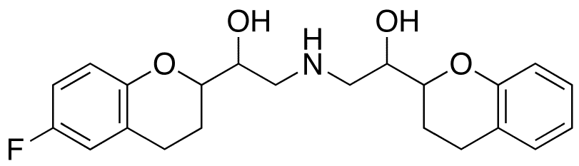 Defluoro Nebivolol(Mixture of Diastereomers) - Chemical structure and product image