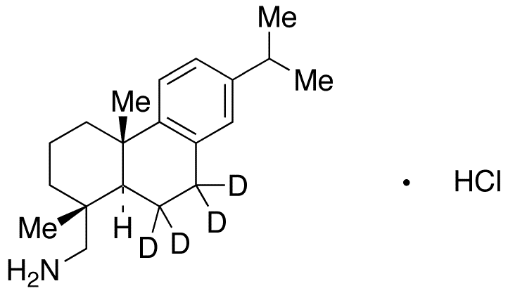 Dehydroabietylamine-d4 Hydrochloride - Chemical structure and product image