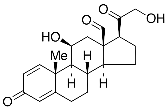 1-Dehydro Aldosterone - Chemical structure and product image
