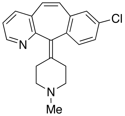 5,6-Dehydro-N-methyl Desloratadine - Chemical structure and product image