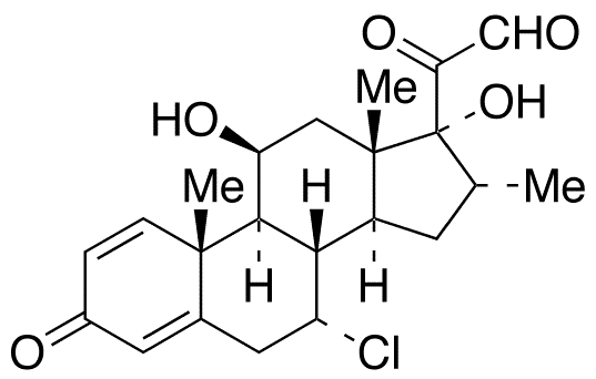 21-Dehydro Alclometasone - Chemical structure and product image