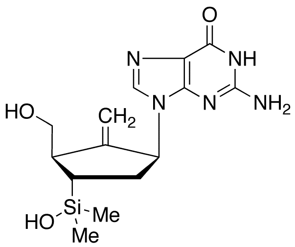 4-Dehydroxy-4-dimethylhydroxysilyl Entecavir - Chemical structure and product image