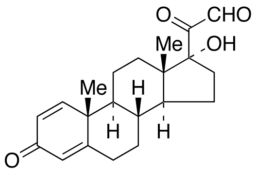 21-Dehydro-11-deoxy Prednisolone - Chemical structure and product image