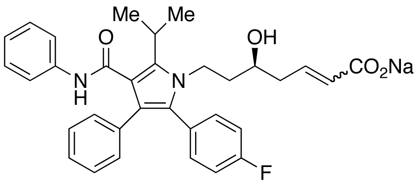 2,3-Dehydroxy Atorvastatin Sodium Salt(E/Z Mixture) - Chemical structure and product image