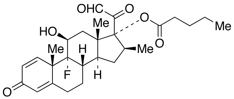 21-Dehydro Betamethasone 17-Valerate - Chemical structure and product image