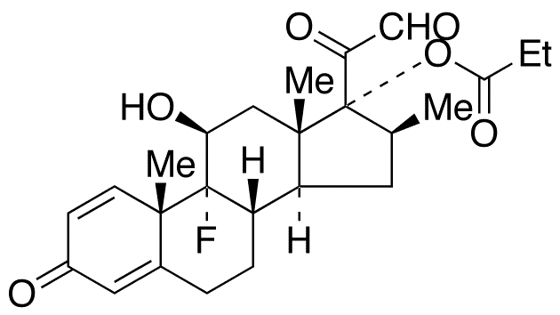 21-Dehydro Betamethasone 17-Propionate - Chemical structure and product image