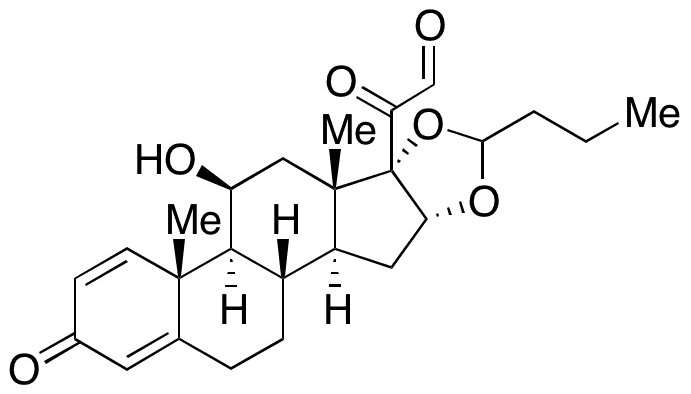 21-Dehydro Budesonide - Chemical structure and product image