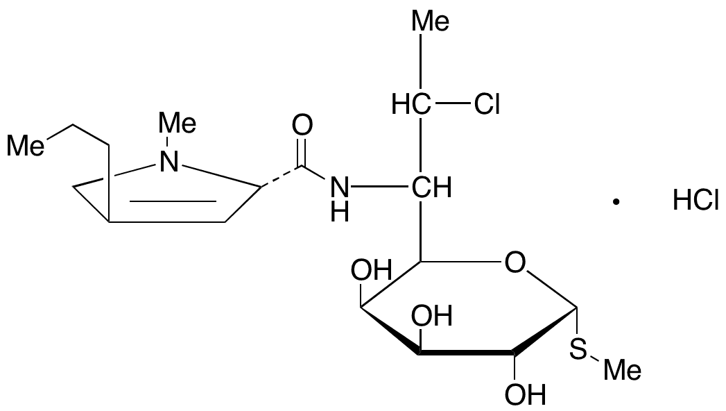 Dehydroclindamycin Hydrochloride - Chemical structure and product image