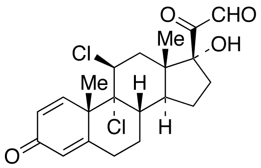 21-Dehydro Dichlorisone - Chemical structure and product image
