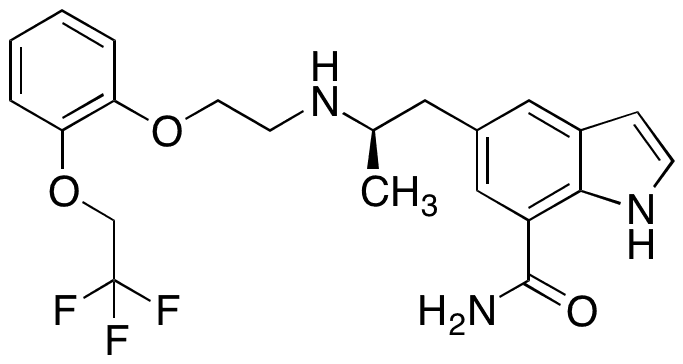 1,2-Dehydro Dehydroxypropyl Silodosin - Chemical structure and product image