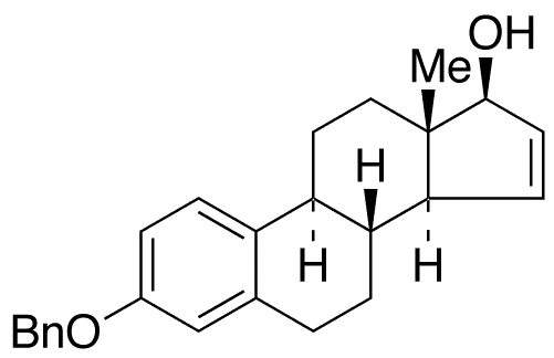 15,16-Dehydro Estradiol 3-Benzyl Ether - Chemical structure and product image