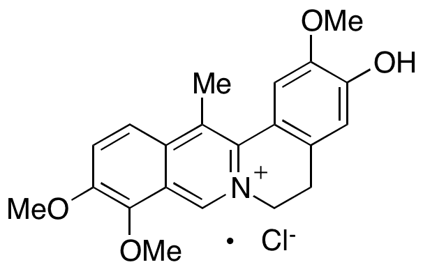 Dehydrocorybulbine Chloride Salt - Chemical structure and product image