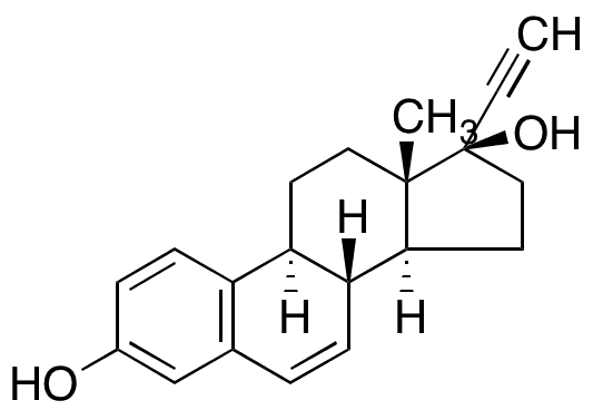 6,7-Dehydro Ethynyl Estradiol - Chemical structure and product image