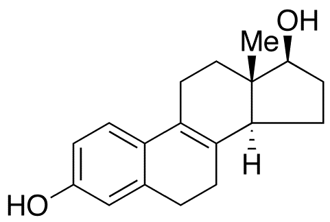 delta 8,9-Dehydro-17 beta-estradiol - Chemical structure and product image