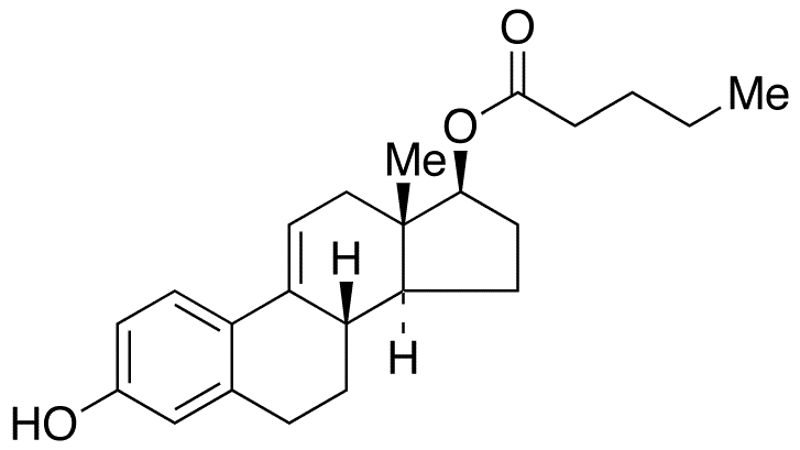 delta9,11-Dehydro-17 beta-estradiol 17-Valerate - Chemical structure and product image