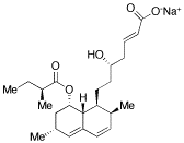 2,3-Dehydro Lovastatin Acid Sodium Sal DISCONTINUED. Only offering D229683. - Chemical structure and product image