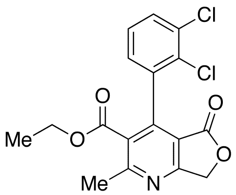 Dehydro Felodipine Ester Lactone - Chemical structure and product image