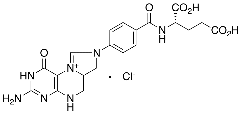 9,10-Dehydro Folitixorin Chloride - Chemical structure and product image