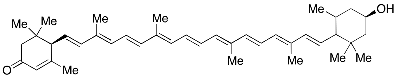 3-Dehydrolutein - Chemical structure and product image