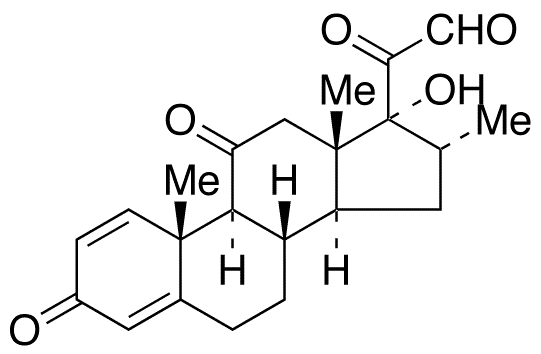 21-Dehydro-16alpha-methyl-11-oxo Prednisolone - Chemical structure and product image