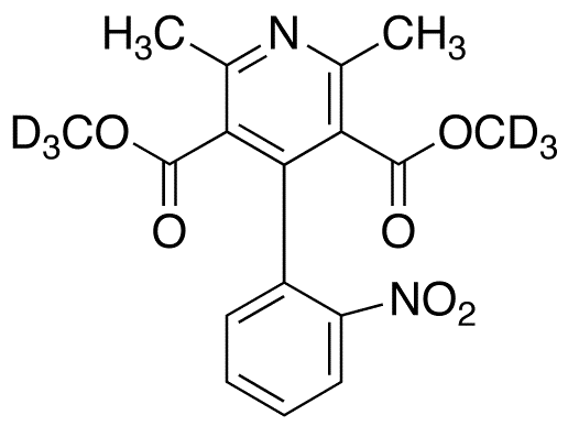 Dehydro Nifedipine-d6 - Chemical structure and product image