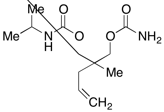 Dehydro Carisoprodol - Chemical structure and product image