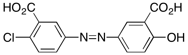 4-Dehydroxy-4-chloro Olsalazine - Chemical structure and product image