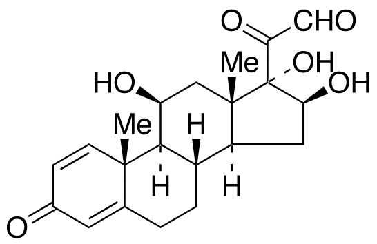 21-Dehydro-16beta-hydroxy Prednisolone - Chemical structure and product image