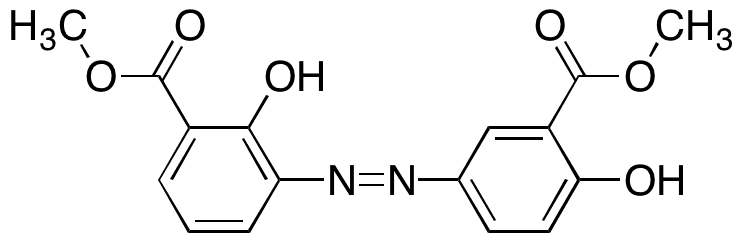 4-Dehydroxy-2-hydroxy Olsalazine Dimethyl Ester - Chemical structure and product image
