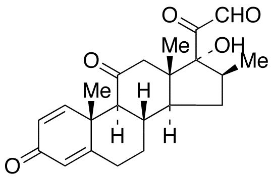 21-Dehydro Meprednisone - Chemical structure and product image
