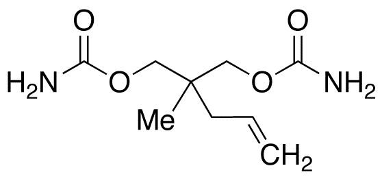 1,2-Dehydro Meprobamate - Chemical structure and product image