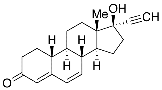 6,7-Dehydro Norethindrone - Chemical structure and product image
