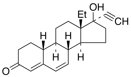 6(7)-Dehydro Norgestrel - Chemical structure and product image