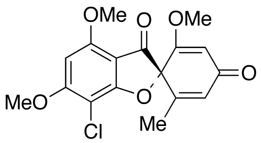 (-)-Dehydro Griseofulvin - Chemical structure and product image