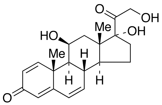 6-Dehydro Prednisolone - Chemical structure and product image