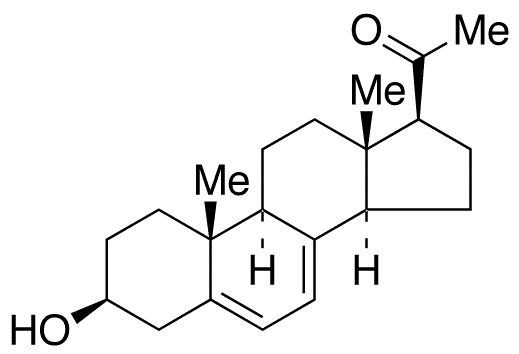 7,8-Dehydro Pregnenolone - Chemical structure and product image